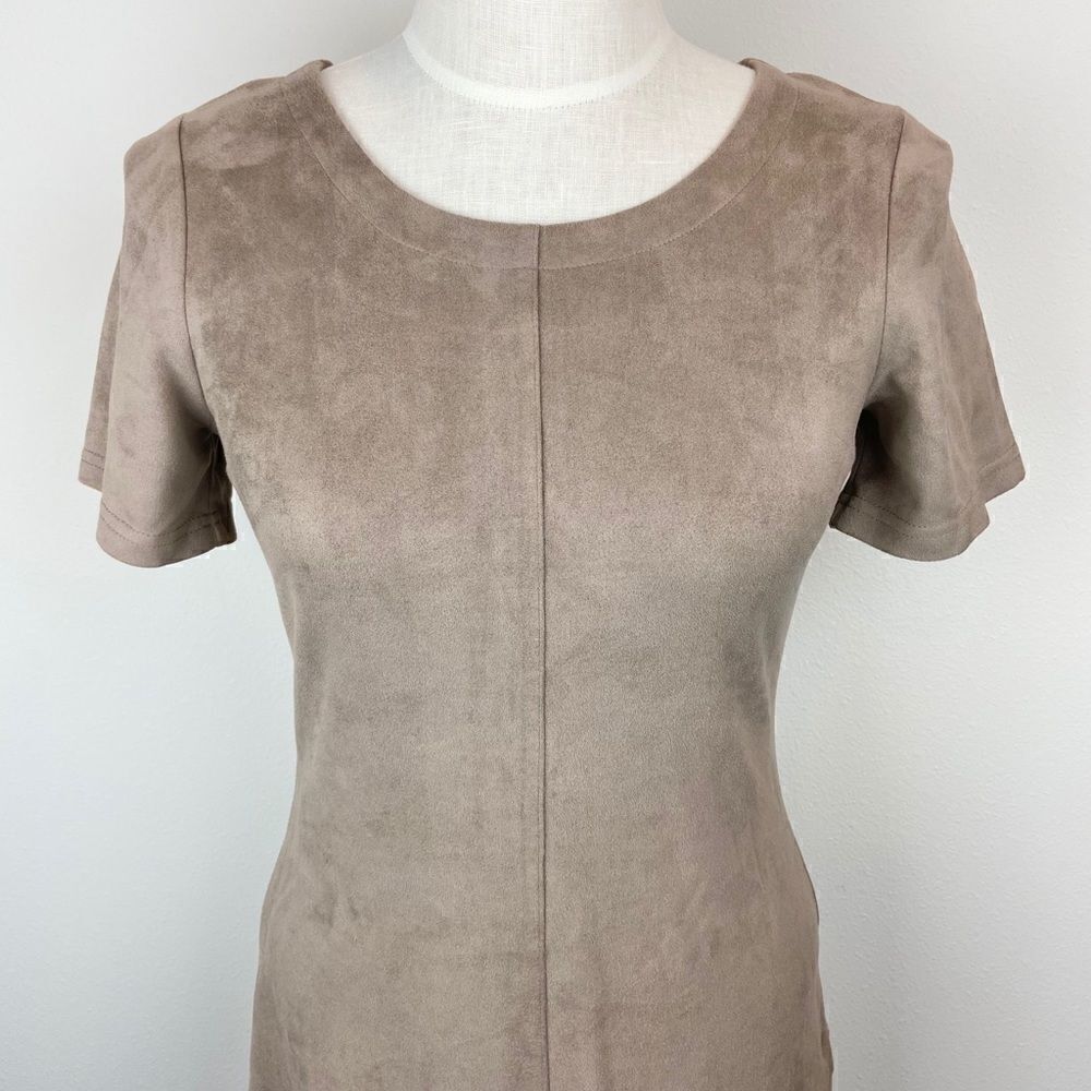 Paper Cranefauxsuededress View 3